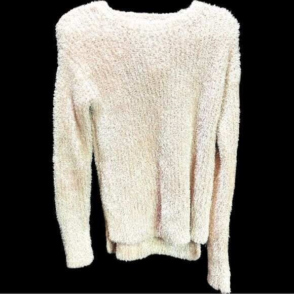 ELLEN TRACY Fuzzy Soft Light Link Sweater Size Small - Picture 1 of 1